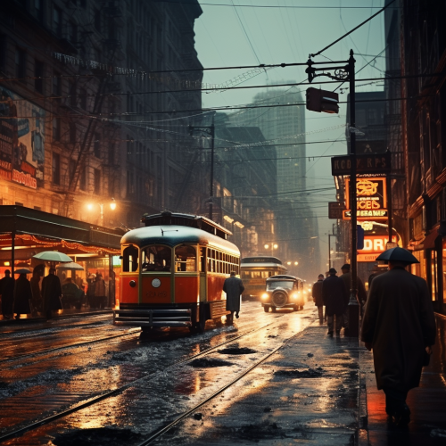 shiftedreality 1950s in new york city by carl stubbs in the sty c6d16a06-f9b1-475d-81e4-03fd47cb47fd