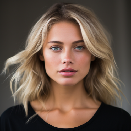 shiftedreality Beautiful blonde woman staring at the camera 094702ad-b505-4b08-8ee7-da04523cb88a (1)