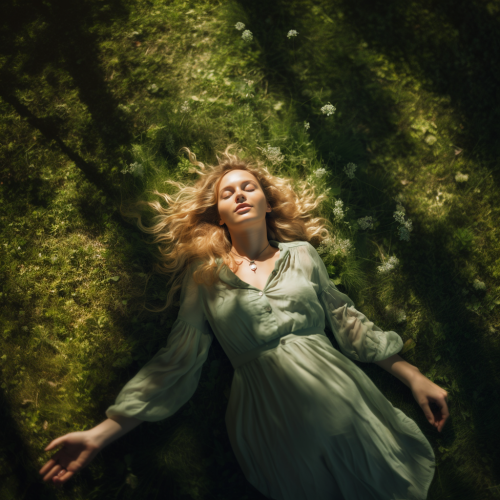 shiftedreality Birds Eye View photography of a beautiful blonde e76ddcc2-1a9d-47ce-ab6a-e92f6dd2c05b