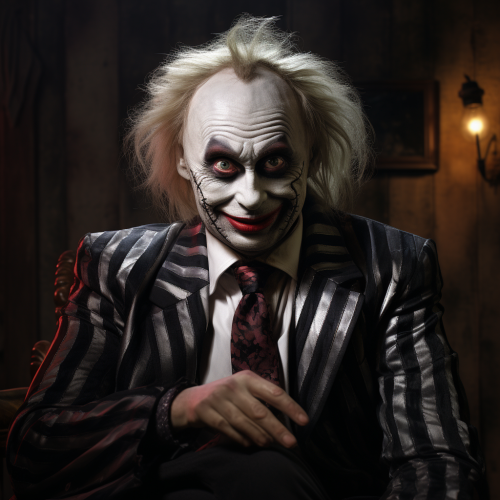shiftedreality Vladimir putin as Beetlejuice. realistic face 3228bf18-964a-4ea1-a1e3-27d2872ee31b