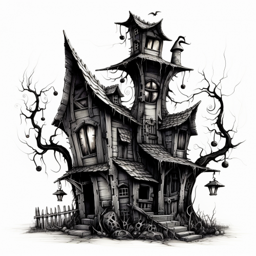 shiftedreality a black and white drawing of the nightmare befor 59771f75-6fe3-4ad9-8d74-c1e4c7e07ed7