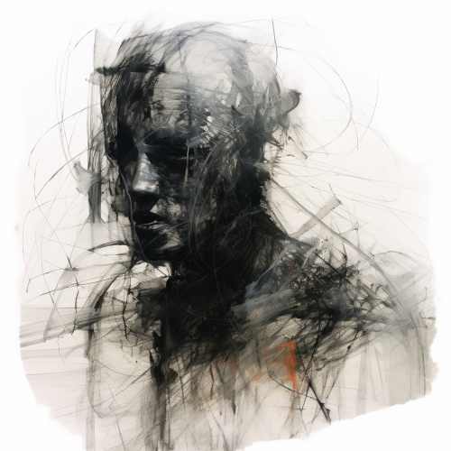 shiftedreality a drawing of a figure drawn on graphite in the s 52aaa1a6-93bc-4fd7-9b2d-ade31631a72f