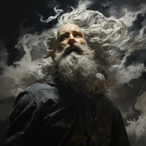 shiftedreality a man in black and white in the style of realist 13d7d293-7ac7-479f-b37d-2d1e54f715a5