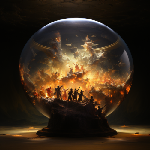 shiftedreality a photography of a fishbowl filled with the exal a07daf15-362f-46c8-bca3-0b5516eaa4b8