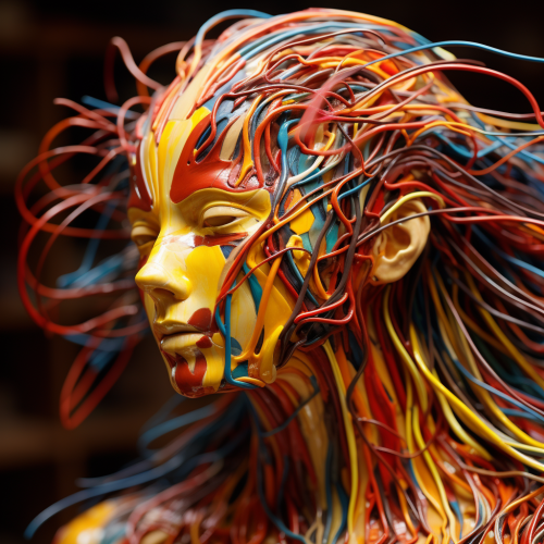 shiftedreality a womans head is made from a red yellow green bl 2da9ca51-59fe-4a39-be39-5b64d9ebe404