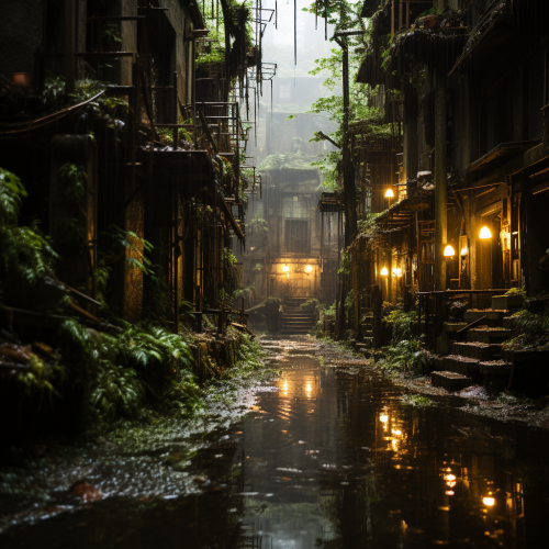 shiftedreality an abandoned old factory in the rain ground-shot d67850c2-ca4f-451d-bd3b-0107c0b25c53