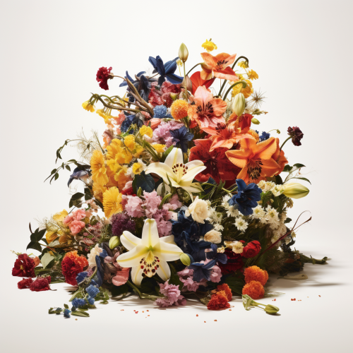 shiftedreality an image of a pile of flowers on a surface in th be35cc02-dee3-4091-8d9b-08e64202fd4a (1) (1)