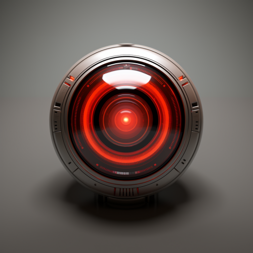 shiftedreality hal 9000 from 2001 A Space Odyssey style. Ultra  d4795501-ef88-41a7-a87a-e232add9b1e1