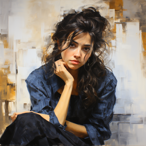 shiftedreality impressionist sad woman portrait db77f24b-4a58-4809-aac6-c3cd34e0a66a