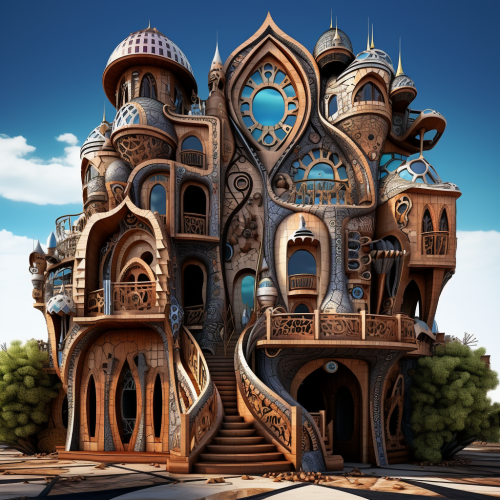 shiftedreality intricate and unusual house with doors and windo ce8888e1-632f-4508-9c7a-041c8dc7a036