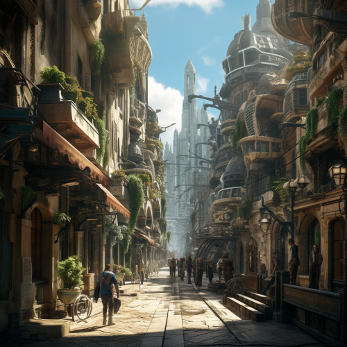 shiftedreality low-angle photo of a fantasy futuristic big city dd681fcd-0e17-444d-8bb0-6cdae39aecf6 (1)