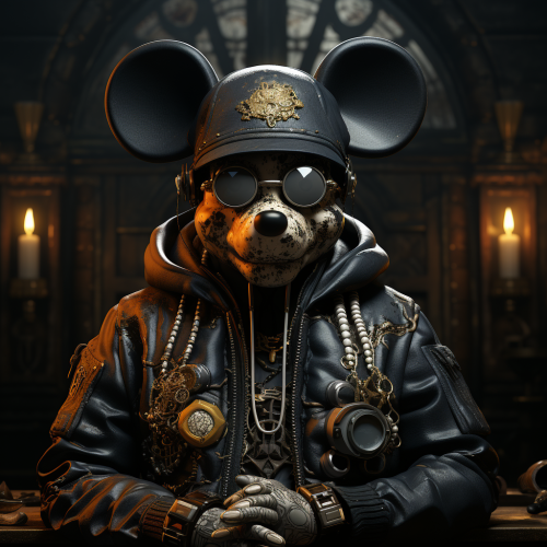 shiftedreality mickey mouse as gangster rapper 3a0ad617-60db-4ce8-98b5-89ef77dfd42b