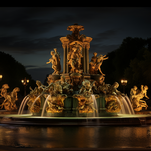 shiftedreality pariss fountain at night is beautifully lit in t efbd49c6-210d-4b65-98fe-c00c232025e9
