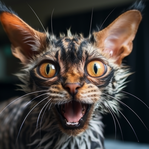 shiftedreality photo a crazy looking cat. Ultra realistic Detai 9c822f53-ae73-4580-b5d4-d52c35fcf571 (1)