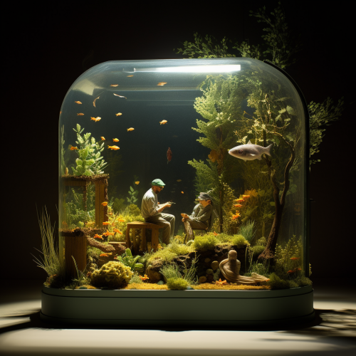 shiftedreality real people in a diorama built into a fish tank  def93d13-e2a7-47c4-b99f-0e44a0b489cb