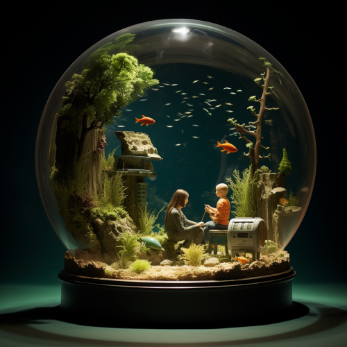 shiftedreality real people in a diorama built into a fish tank a1fbb02b-c9f2-45c0-ac02-77e07df6aacf