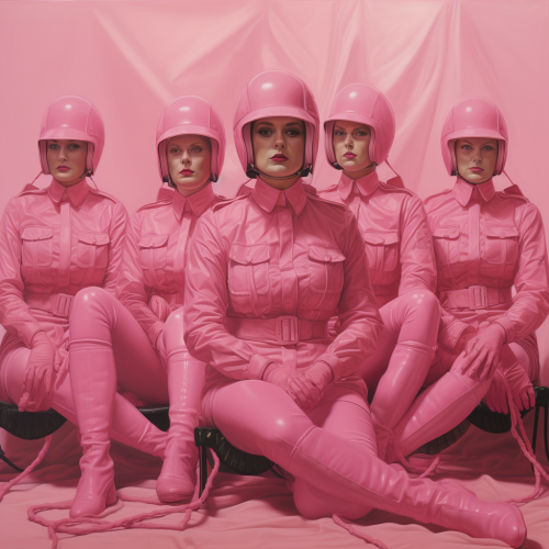 shiftedreality soldiers in pink uniforms fc9e9454-0b8e-4773-ad70-ef0cf266a656