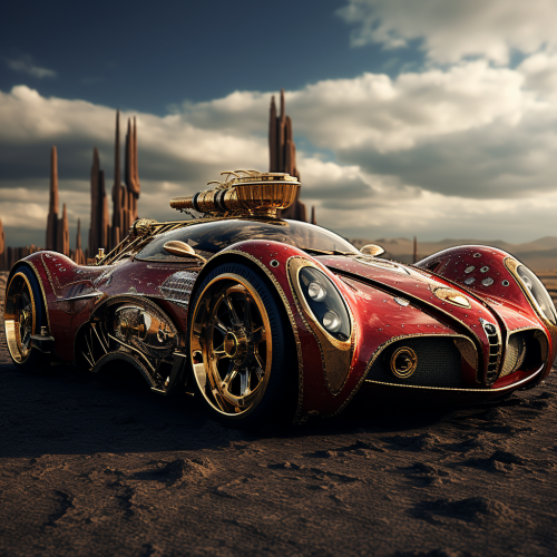 shiftedreality steam punk Ferrari dcbaa57f-6b5a-4da5-960e-4295b778e8c9