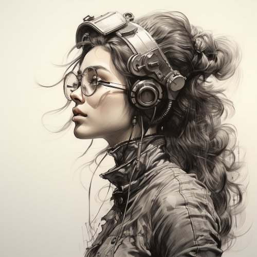 shiftedreality steampunk woman by john betz in the style of pen 4ef9cfc4-423b-479b-b779-edf62fdded0b (1)