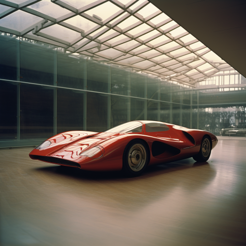 shiftedreality the red sports car sitting on the ground in the  743cb0d1-910c-4f36-845a-10bac156e4bc (1)