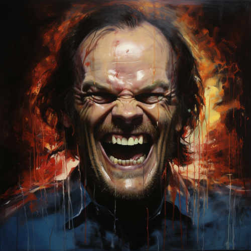 shiftedreality the shining a man with teeth in the style of ass 84a395dc-ef51-41e8-8bba-3eeecb5e21af