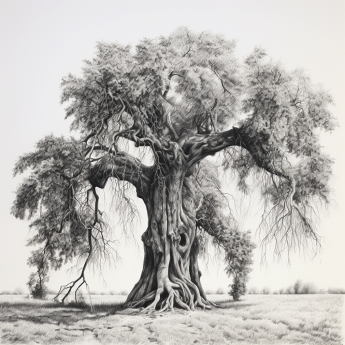 shiftedreality the tree pen pencil drawing of a weeping willow  324419de-ae5b-434c-81ed-1b5e53bb1017 (1)