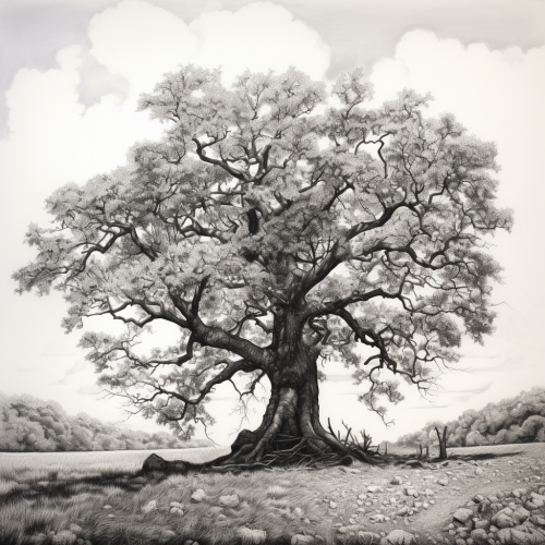 shiftedreality the tree pen pencil drawing of an oak tree 213 x dcac773c-58aa-483d-97bf-9607804b6710 (1)