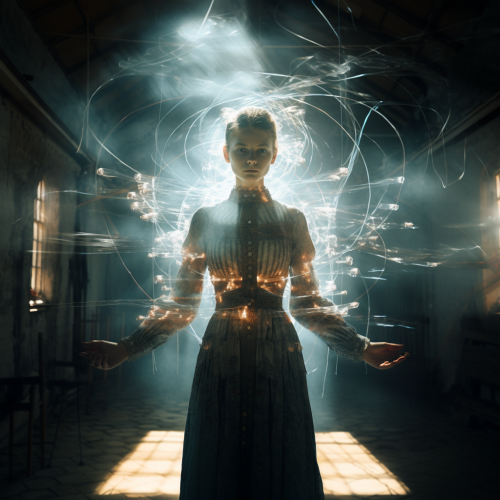 shiftedreality young woman dmitri elektrienas voltaic fieldshap 3836d98a-27c0-40c2-8726-e3c29c9b810b